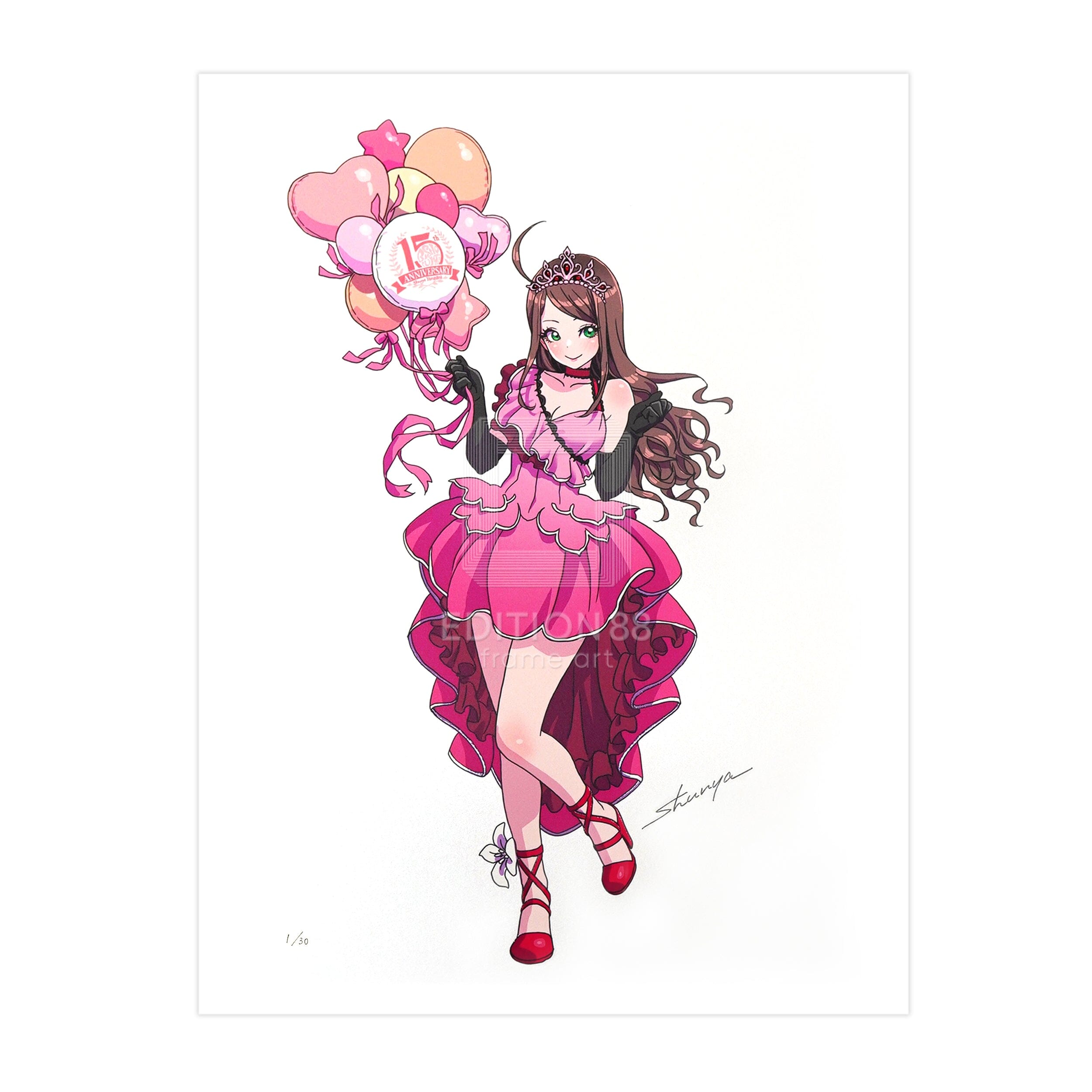 BISHOUJOシリーズ」88グラフ DX 琴吹琴美/山下しゅんや（直筆サイン