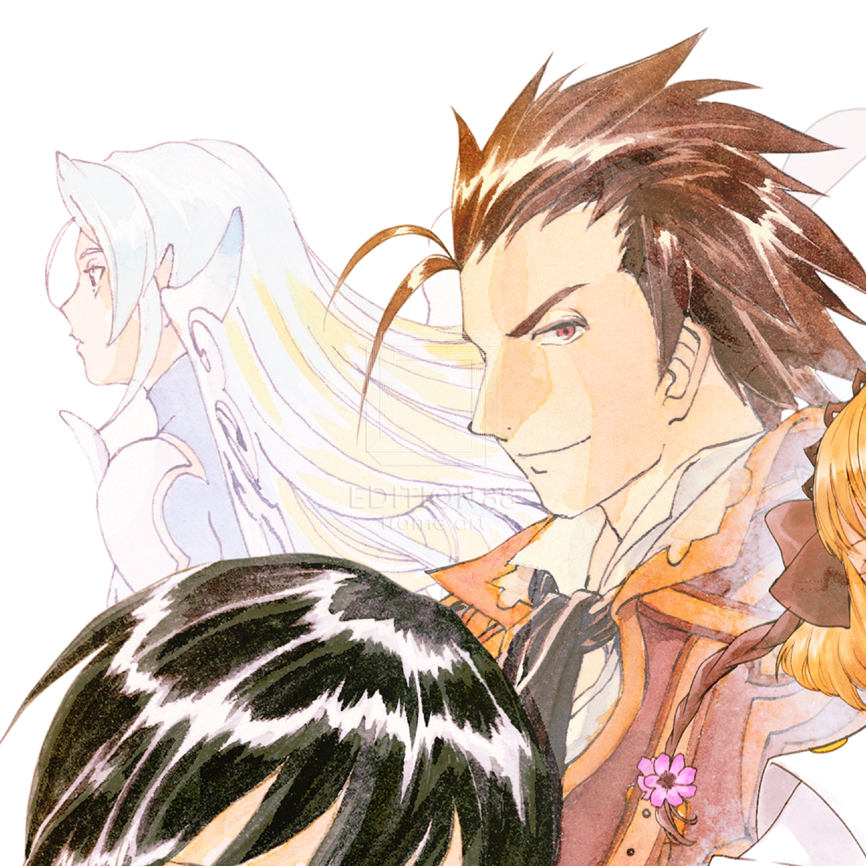 テイルズ オブ エクシリア」88グラフ/藤島康介・いのまたむつみ