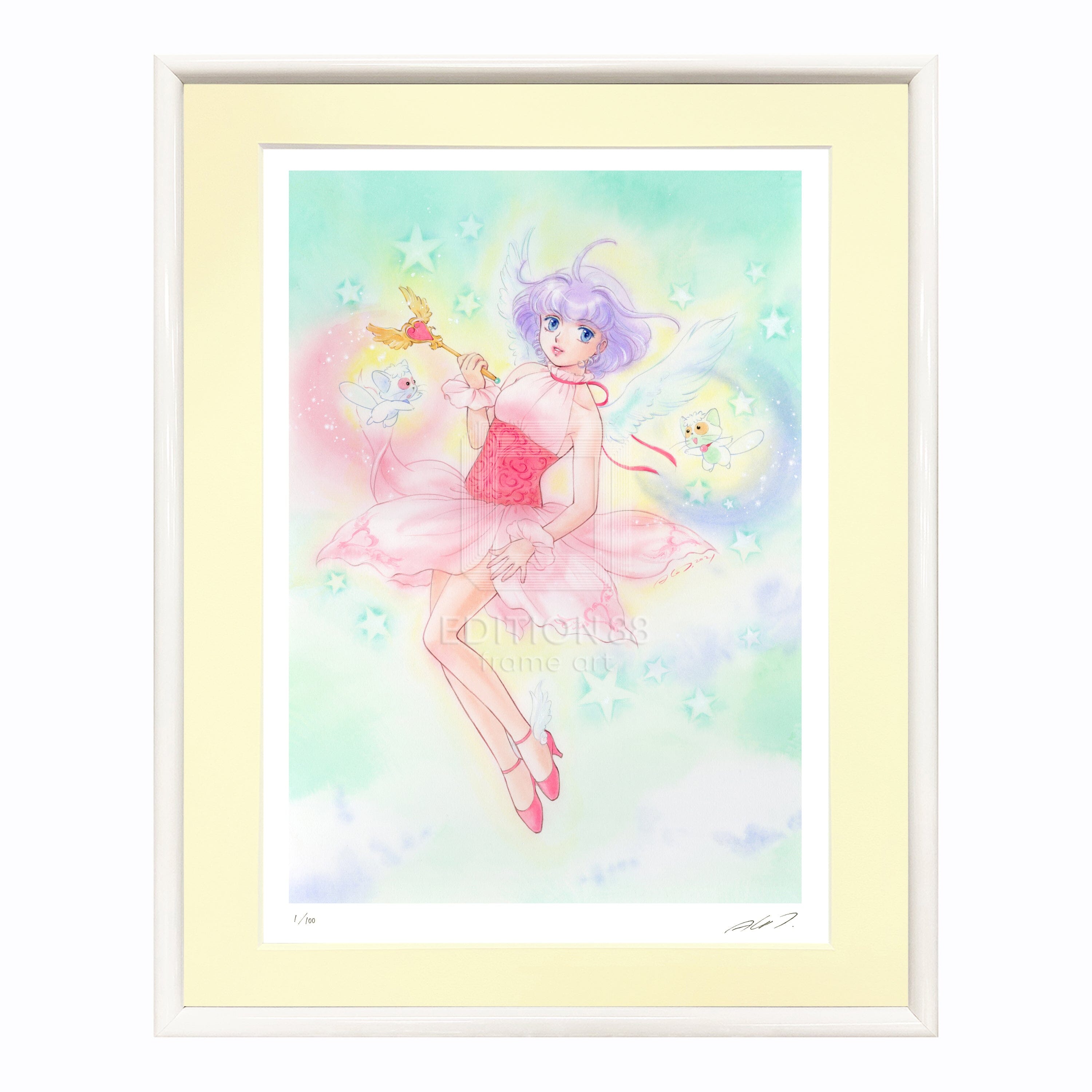 魔法の天使 クリィミーマミ」88グラフ Valentine 2022 /高田明美（直筆