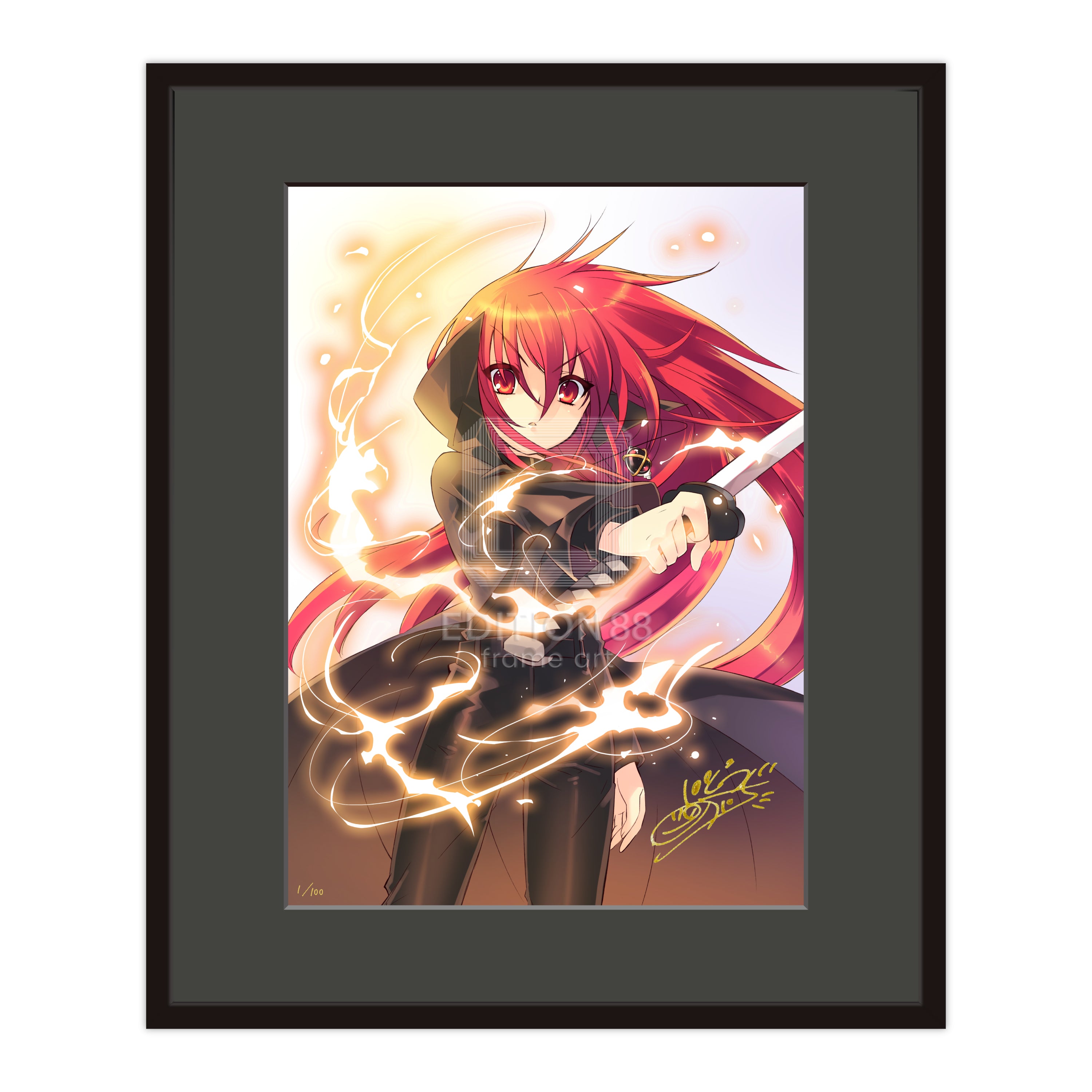 灼眼のシャナ」88グラフ17（「電撃文庫MAGAZINE Vol.14」表紙