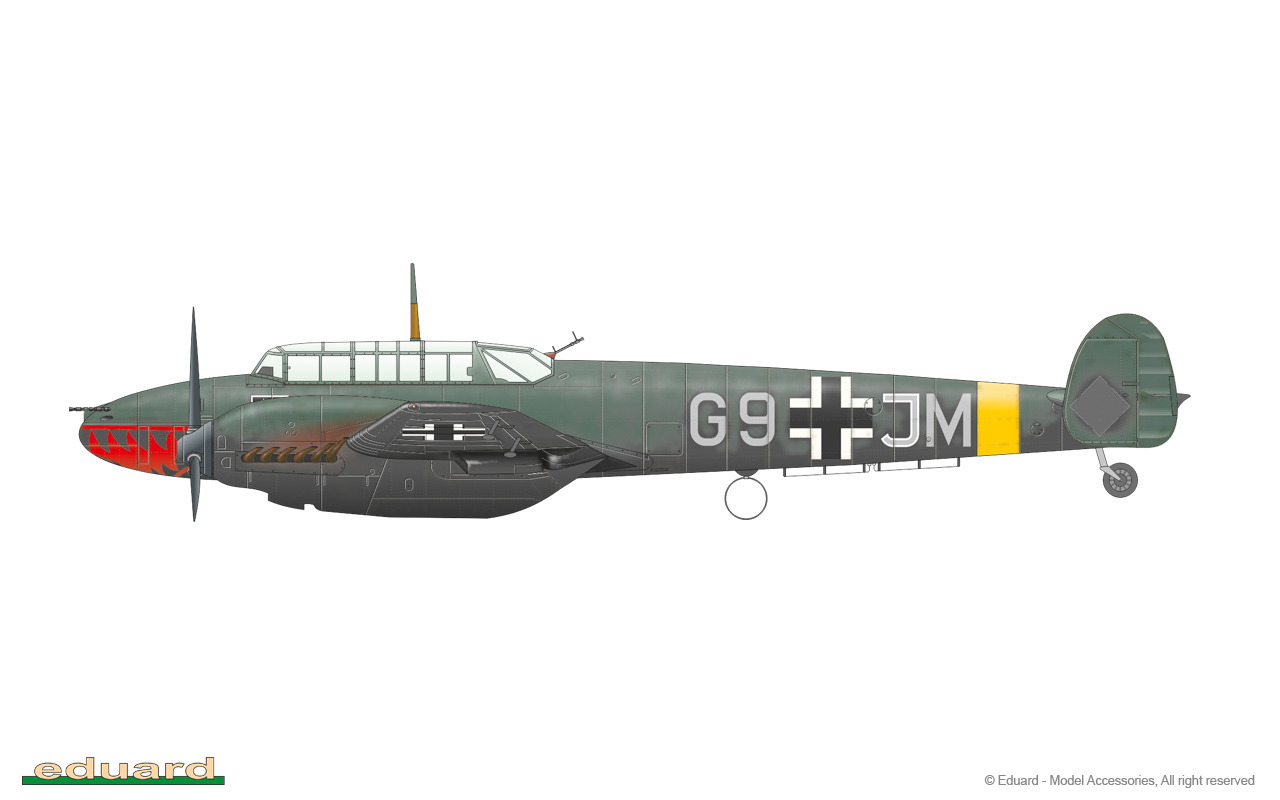 Bf 110E 1/48 - Eduard Store