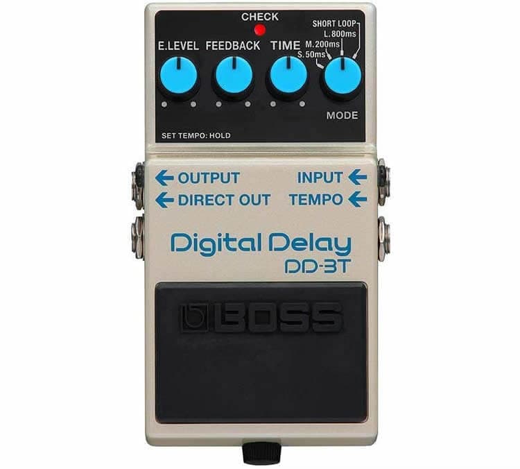 BOSS DD-3T - BOSSデジタルディレイの超定番「DD-3」に、タップテンポ