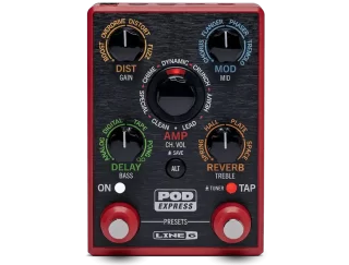 Line 6 Firehawk FX - 計200種類のアンプモデリング/エフェクトを内蔵