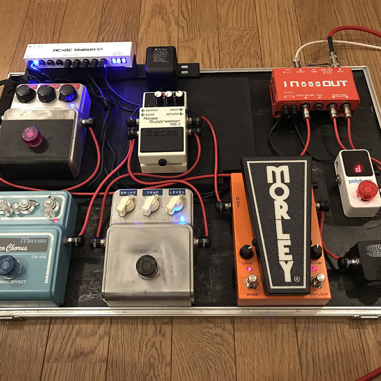 エフェクターボード大公開】FUZZさん | エフェクター専門情報サイト