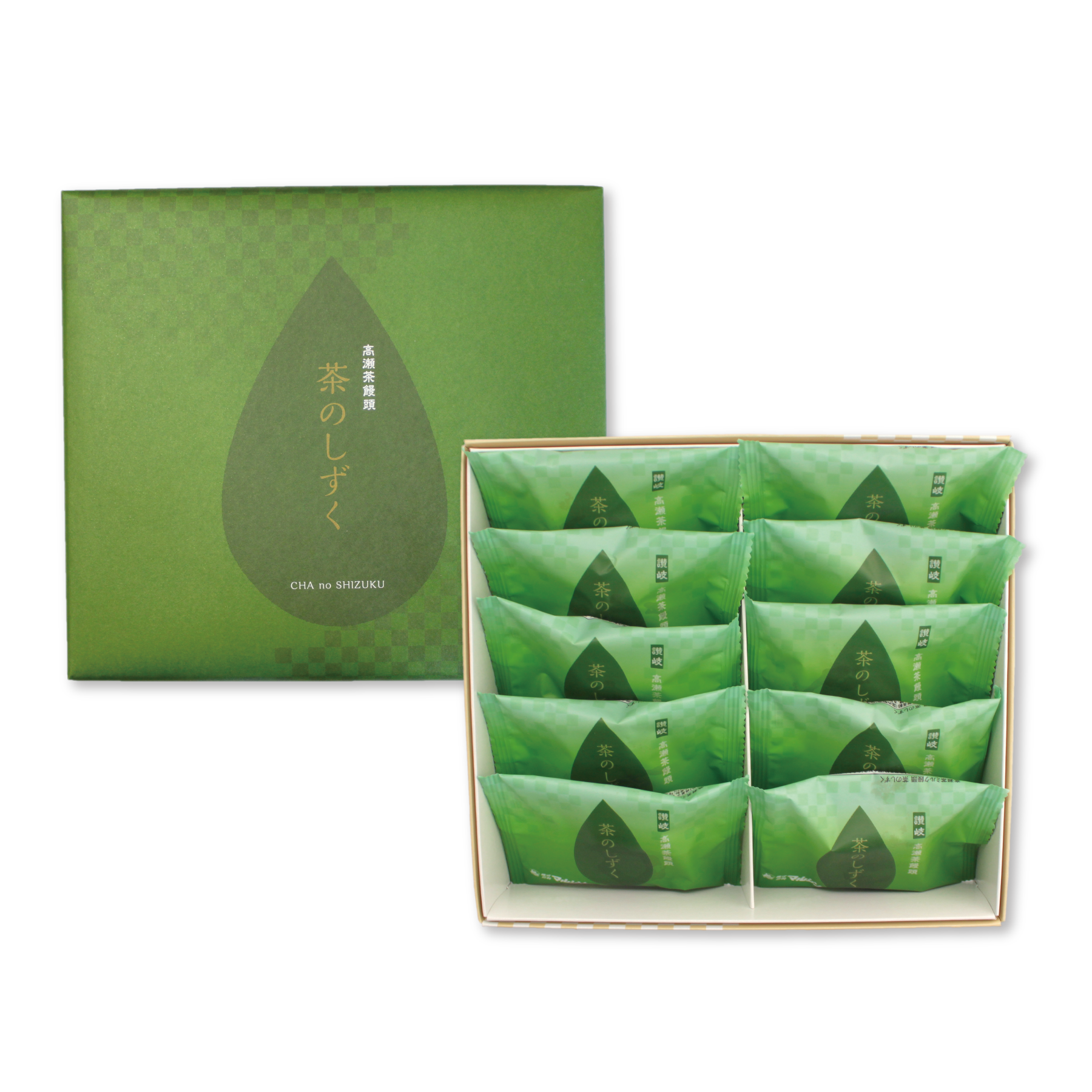 公式】茶のしずく(香川県産高瀬茶のミルク饅頭) | 株式会社マルシン