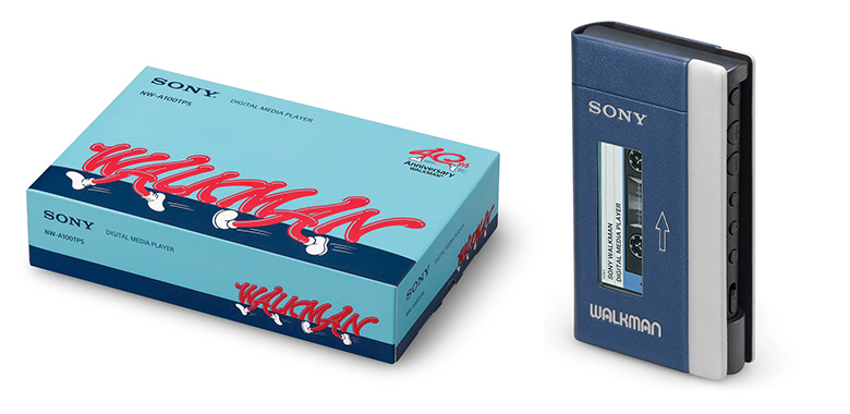 期間限定】ウォークマン40周年記念モデルSONY NW-A100TPS が登場