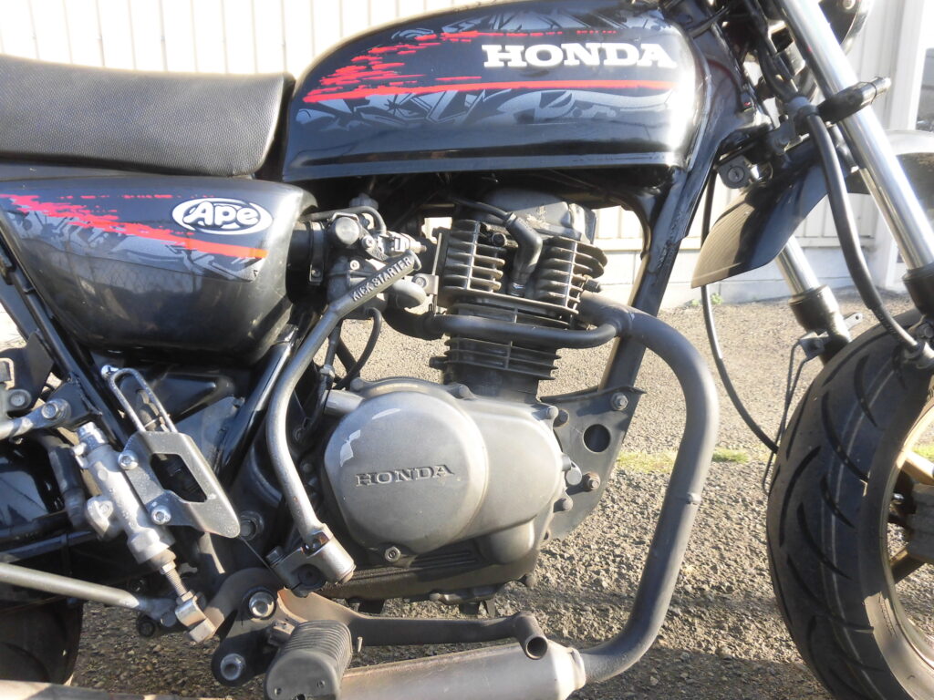 中古 HONDA エイプ・100 TypeD Ape100 タイプD 機種コードXZ1009-2J