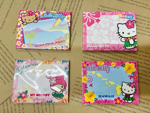 レア！ 日焼けキティサーフボード メモ帳 レア！ 日焼けキティ