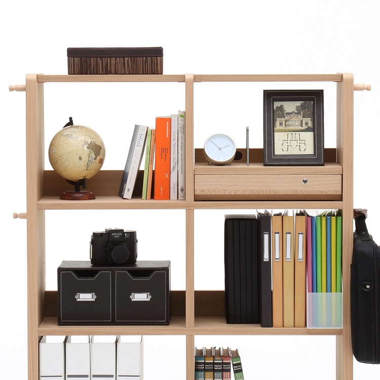 オープンシェルフ 幅90cm QS3087 ピュアオーク 通販 | 【公式