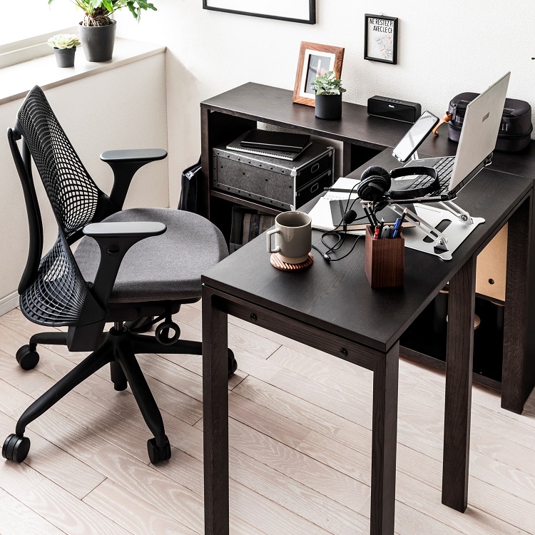 正規店購入 カリモク ユーティリティ デスク シンプルなデザイン 正規