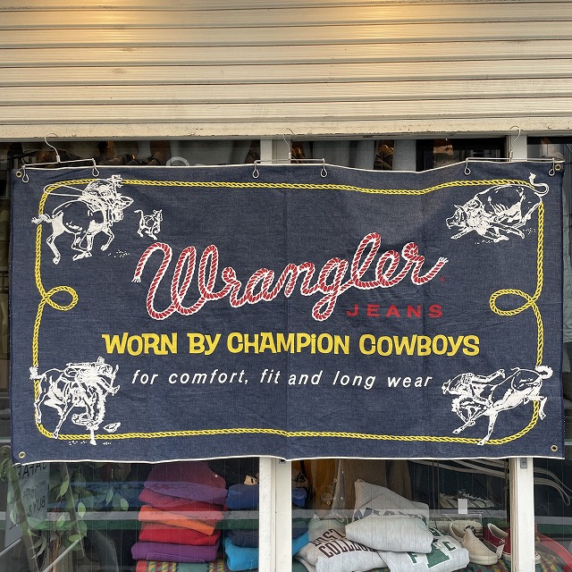 WRANGLER DENIM BANNER 1960'S VINTAGE｜SAFARI サファリ｜高円寺