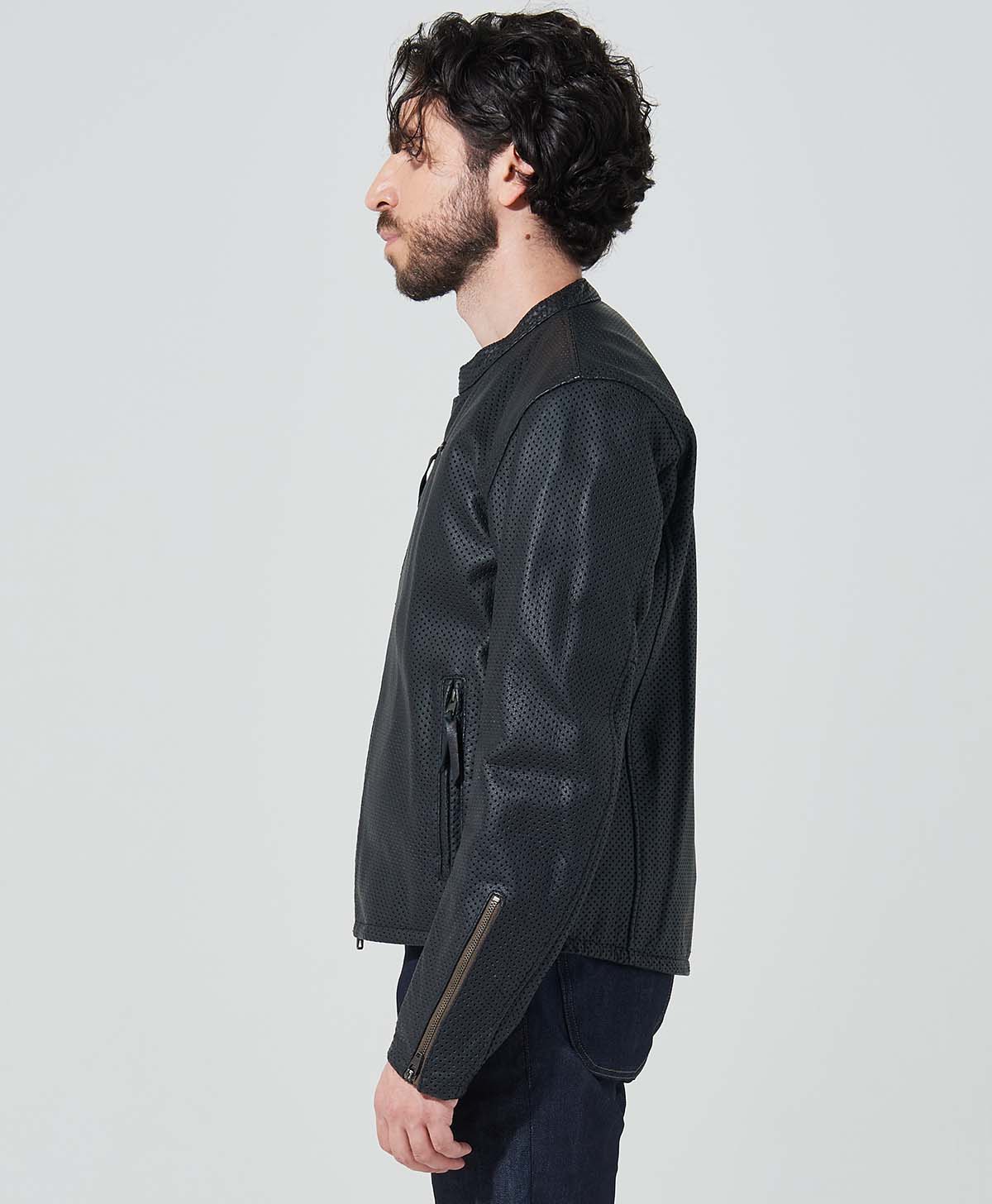 革ジャン パンチング レザージャケット｜カドヤ公式オンラインショップ