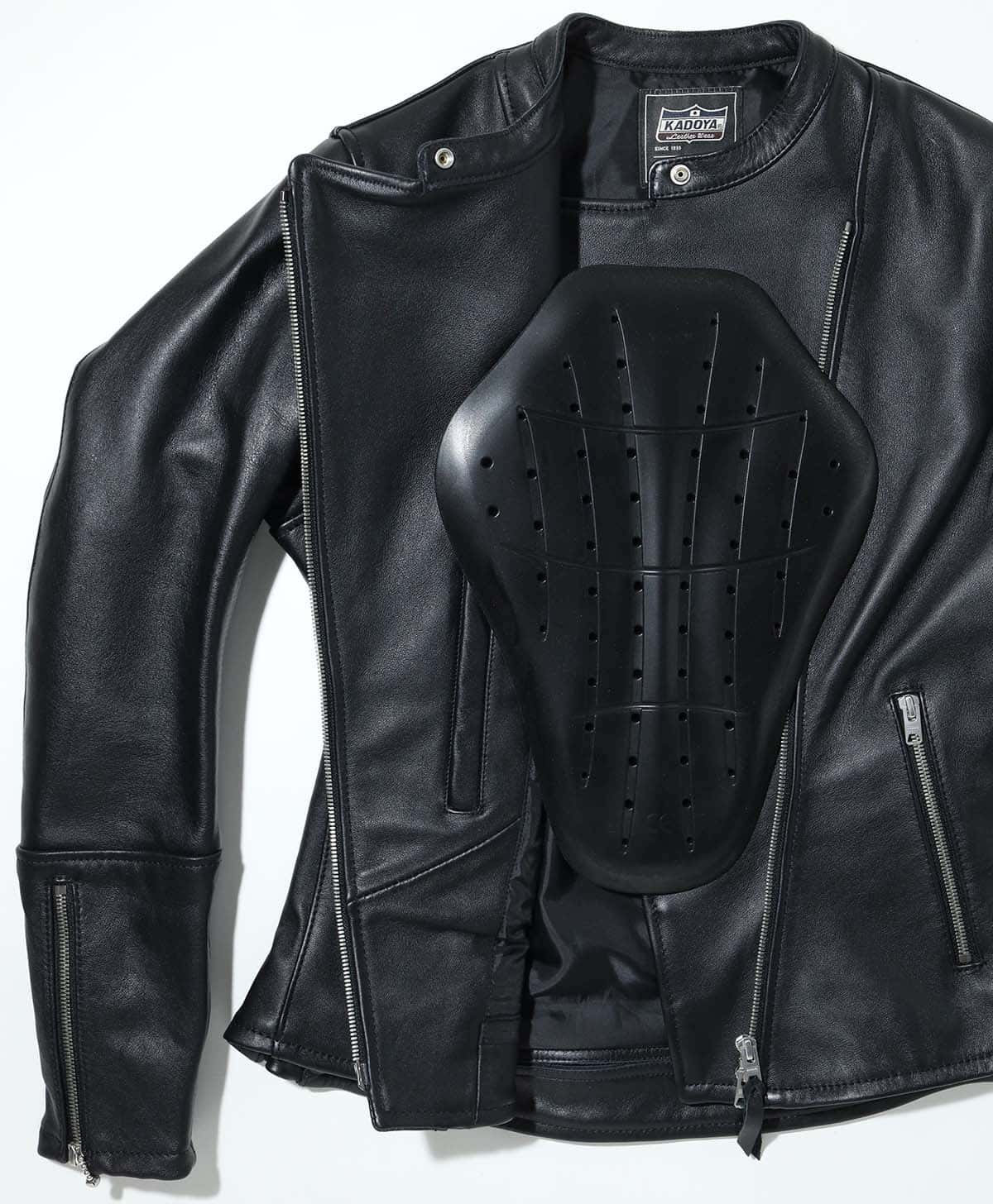 革ジャン スタンドカラー ダブル レザージャケット｜カドヤ公式