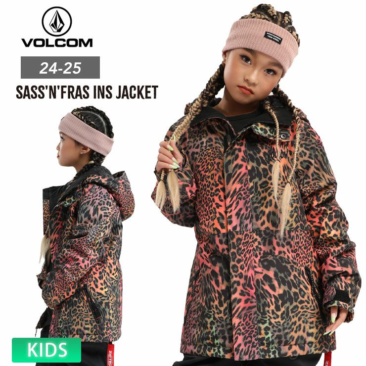 24-25 VOLCOM ボルコム スノーボード ウェア キッズ VOLCOM SASS'N
