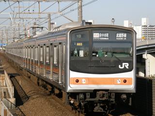 武蔵野線205系-日本駅巡り紀行