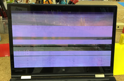 X1 YOGA 液晶の乱れ、線、表示不良について | 液晶修理センター