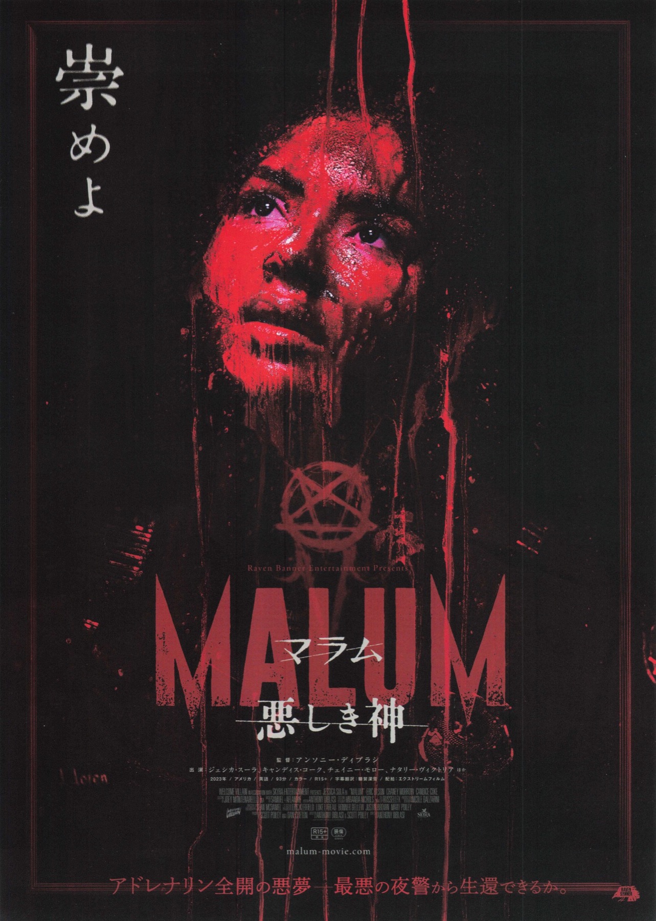 映画チラシサイト：マラム 悪しき神