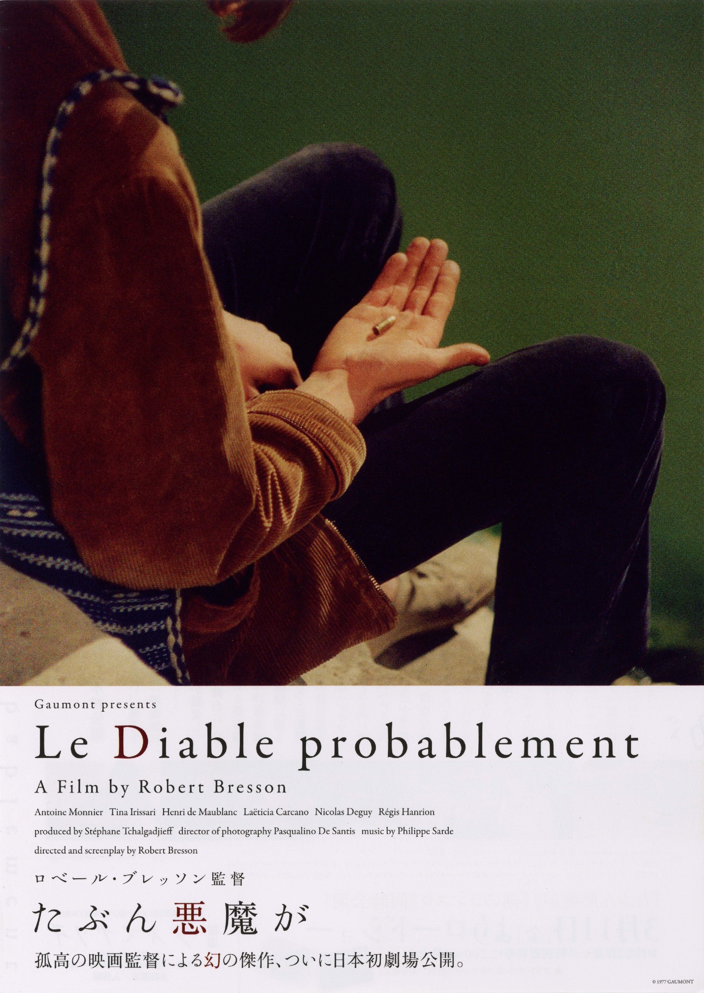 映画チラシサイト：たぶん悪魔が