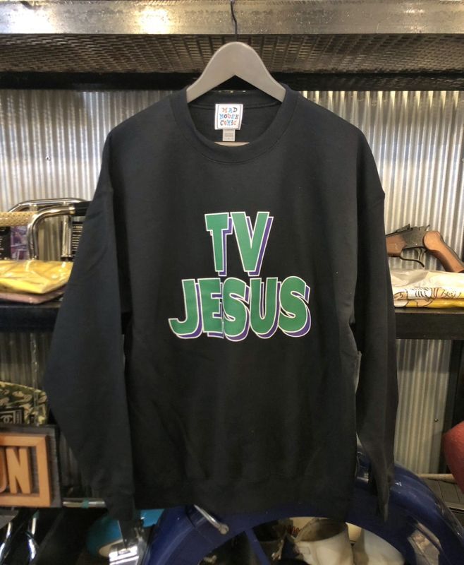MAD MOUSE COMIC（マッドマウスコミック）TV JESUS SWEAT 8oz
