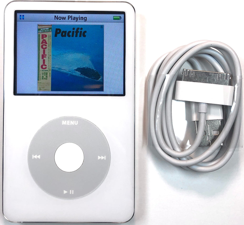 Refurbished White Apple iPod Video 5th & 5.5 Enhanced New Battery