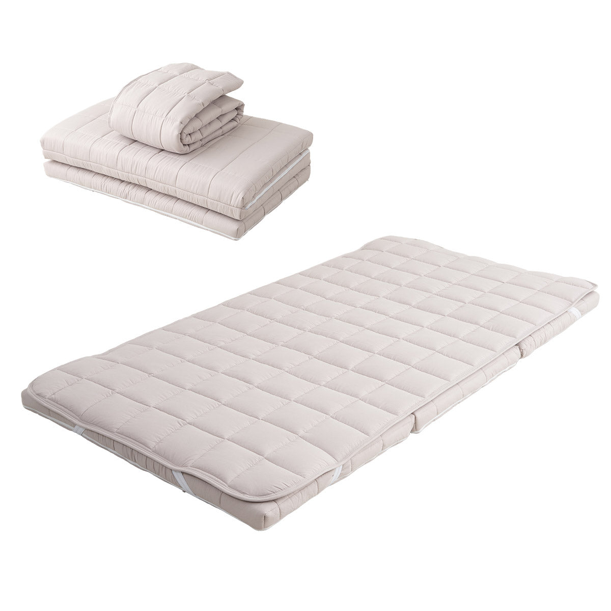 布団マットレス クイーン マチ付き 折りたたみ 敷き布団 マットレス