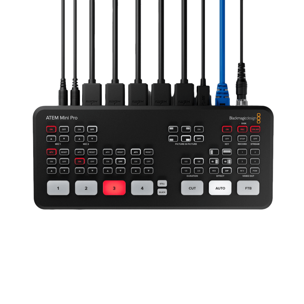 Blackmagic Design Switcher ATEM Mini Pro ISO Stream - WorldView