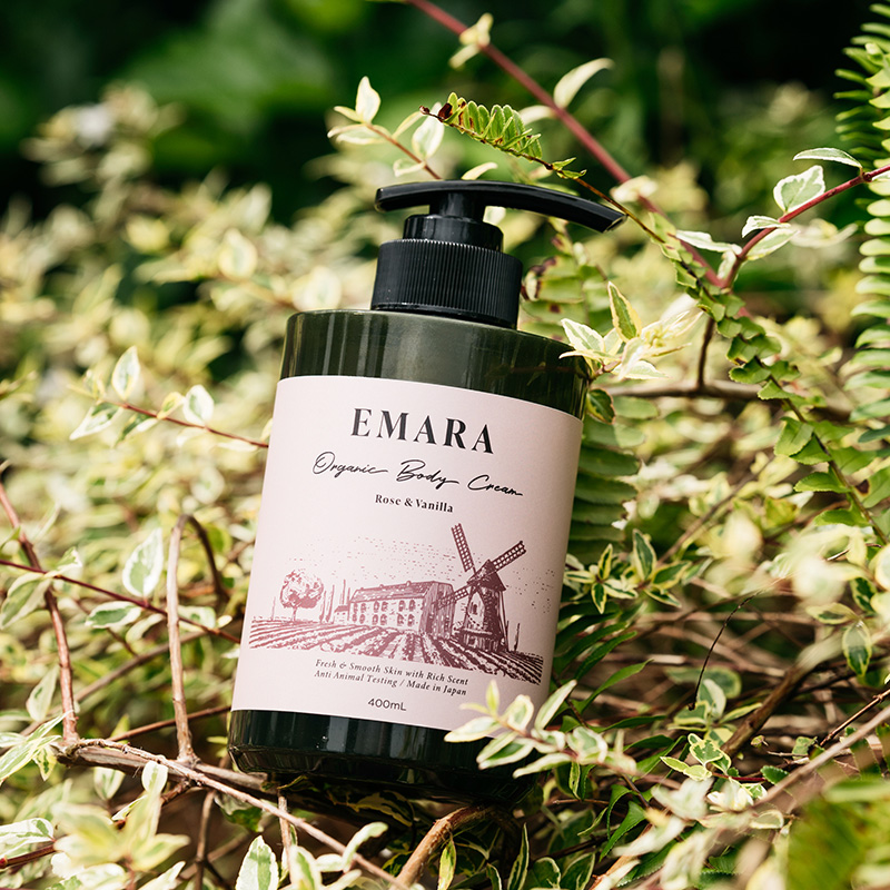 天然の精油にこだわり、あなたの身体を美しく保湿｜EMARAボディー