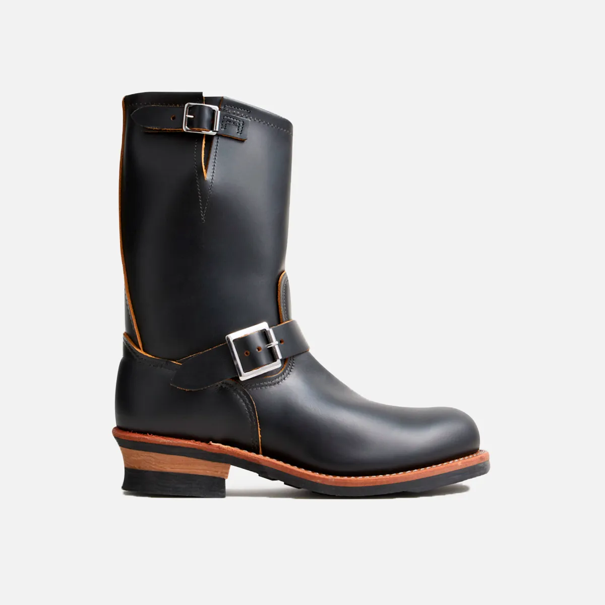 Men's Engineer Boot in Black Klondike Leather 2966 | Red Wing Heritage