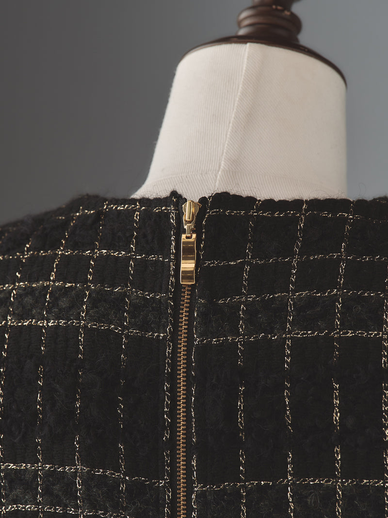 MALHIA KENT tweed one-piece | EmiriaWiz公式オンラインストア