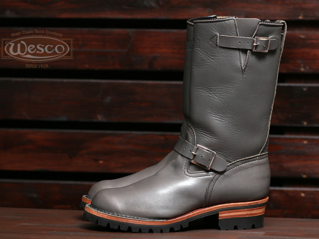 WESCO ''Slate Gray'' THE BOSS オールブラックステッチ グレーレザー