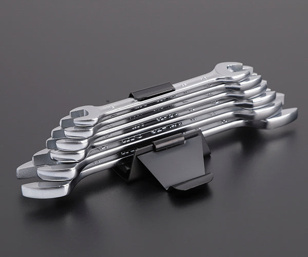 KTC スパナレンチセット 6本組 ホルダー付 ts206【エヒメマシン】