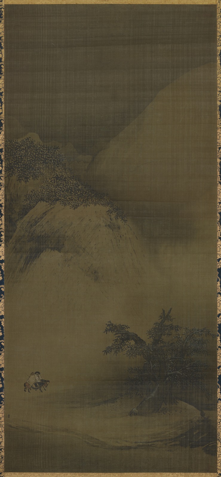 e国宝 - 雪景山水図