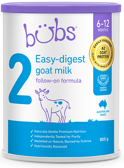 Bubs (バブズ) ヤギミルク・ゴートミルク ステップ2 (6～12カ月) 大缶
