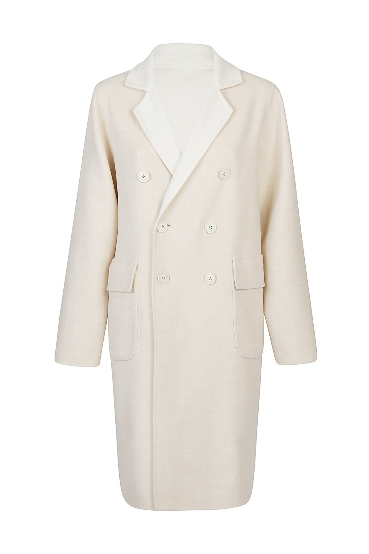 DOUBLE BREASTED WOOL COAT – Eleventy Milano USA