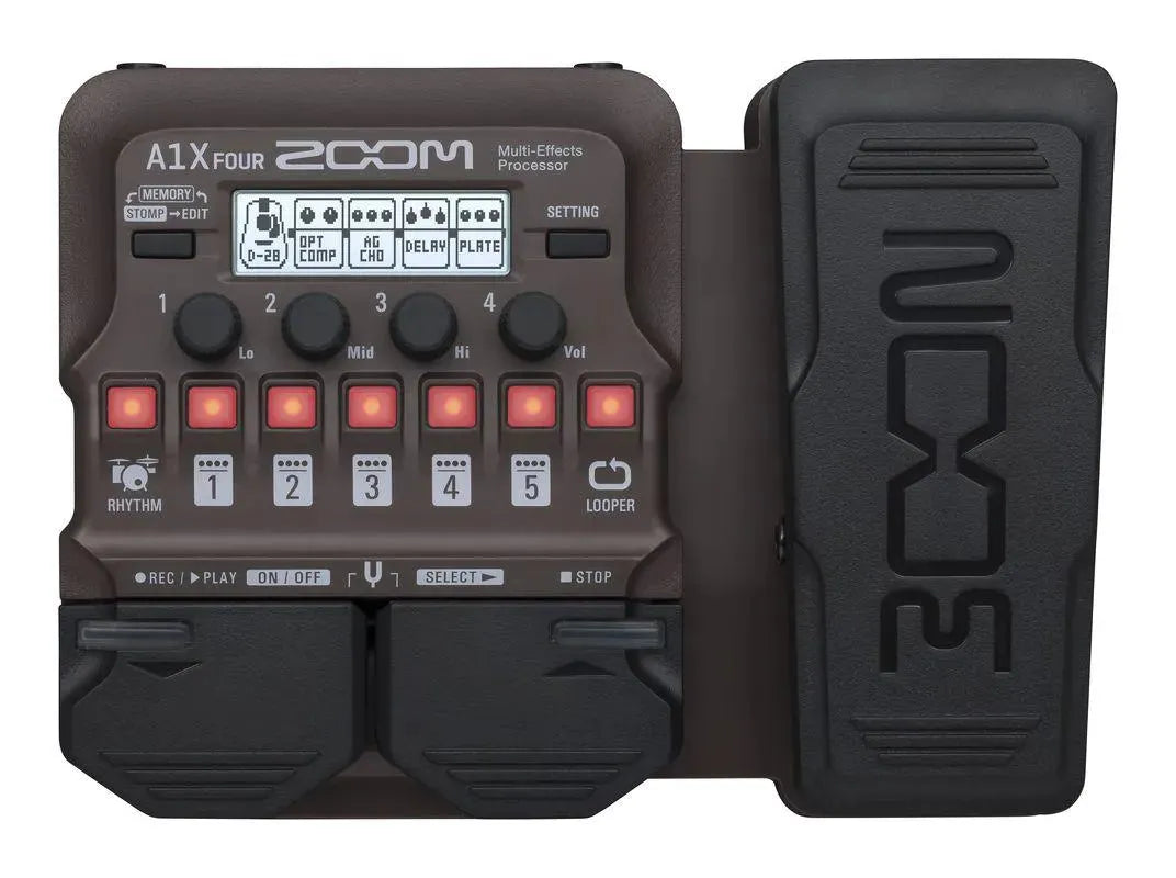 Zoom A1X Four Multi-Effects Processor | Electric Violin Shop