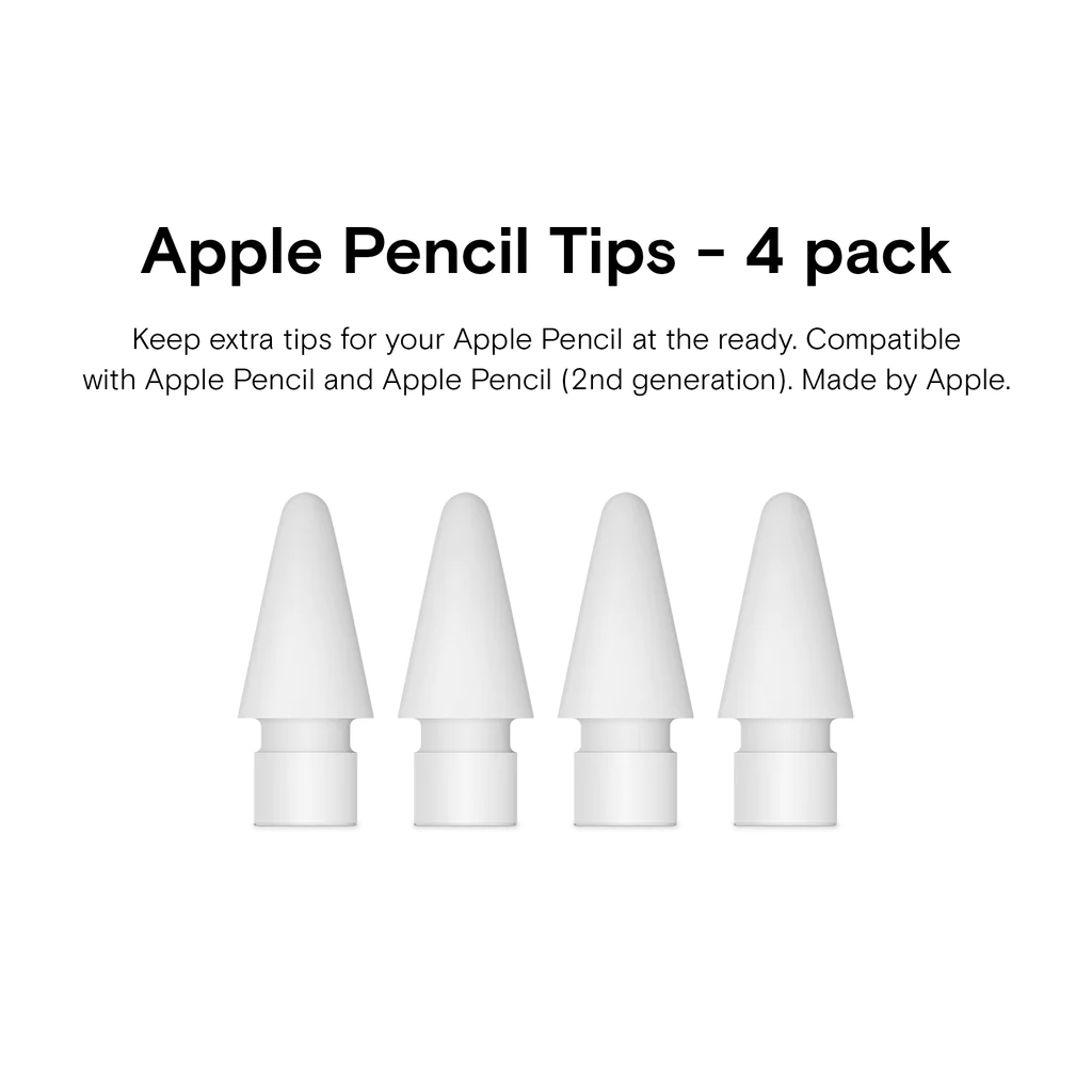 Apple Pencil Tips - 4 pack - Electro X