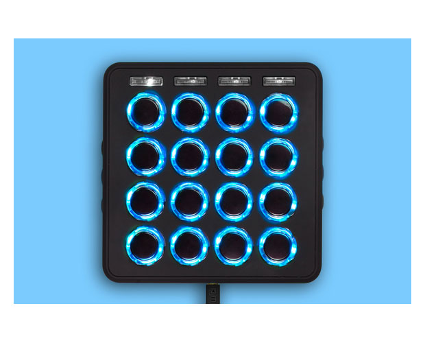 DJ TechTools MIDI FIGHTER 3D (BLACK) / MF3D-BLACK