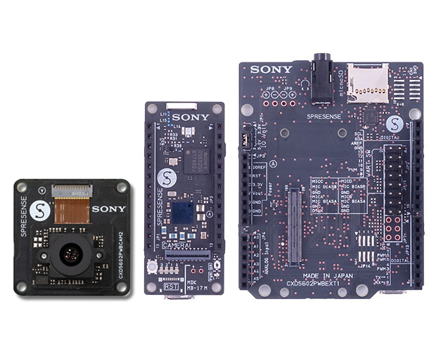 SPRESENSE メインボード・拡張ボード・HDRカメラボードセット