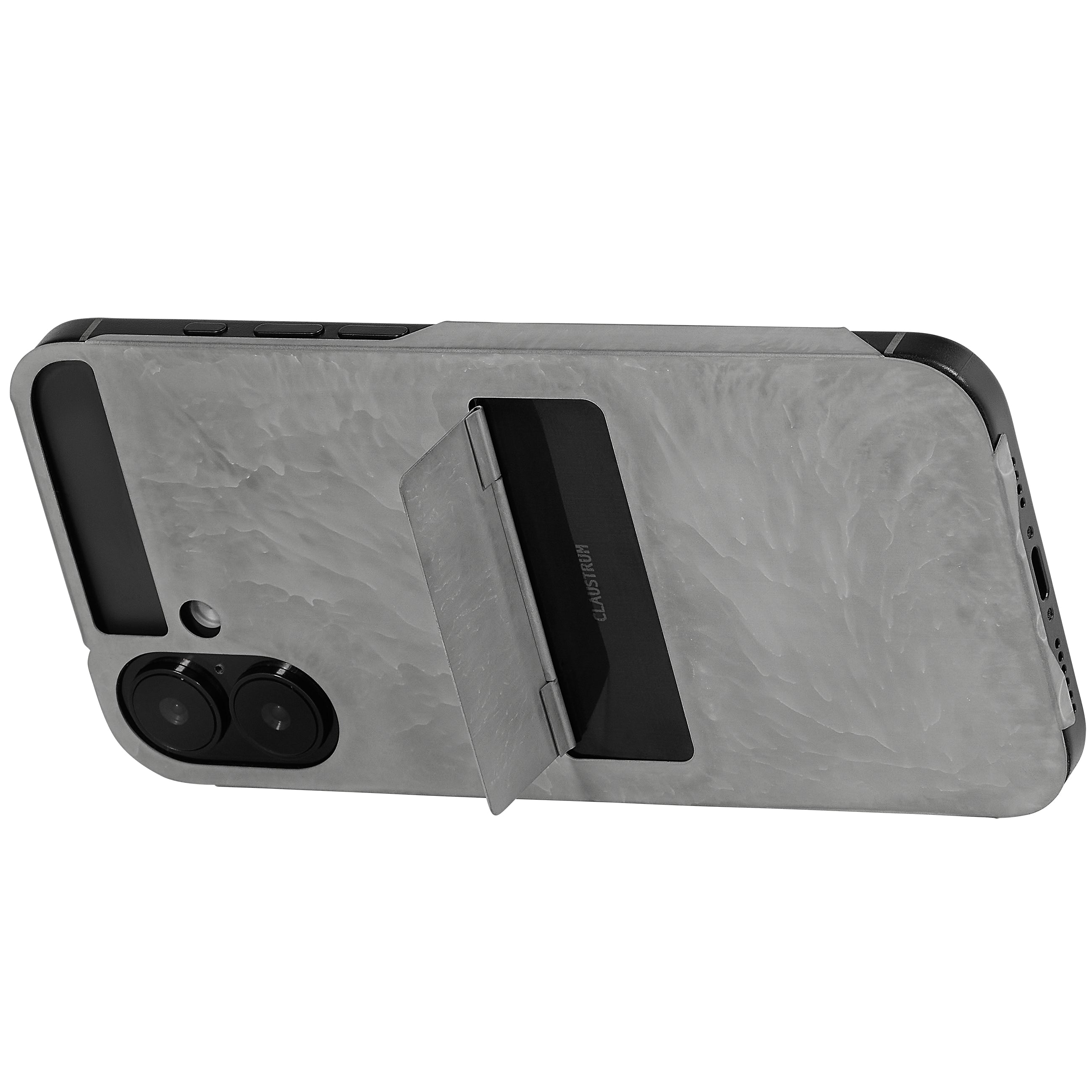 iPhone 16 , 16 PLUS , 17 CASE ( CONCRETE MATTE ) GREY - CLAUSTRUM