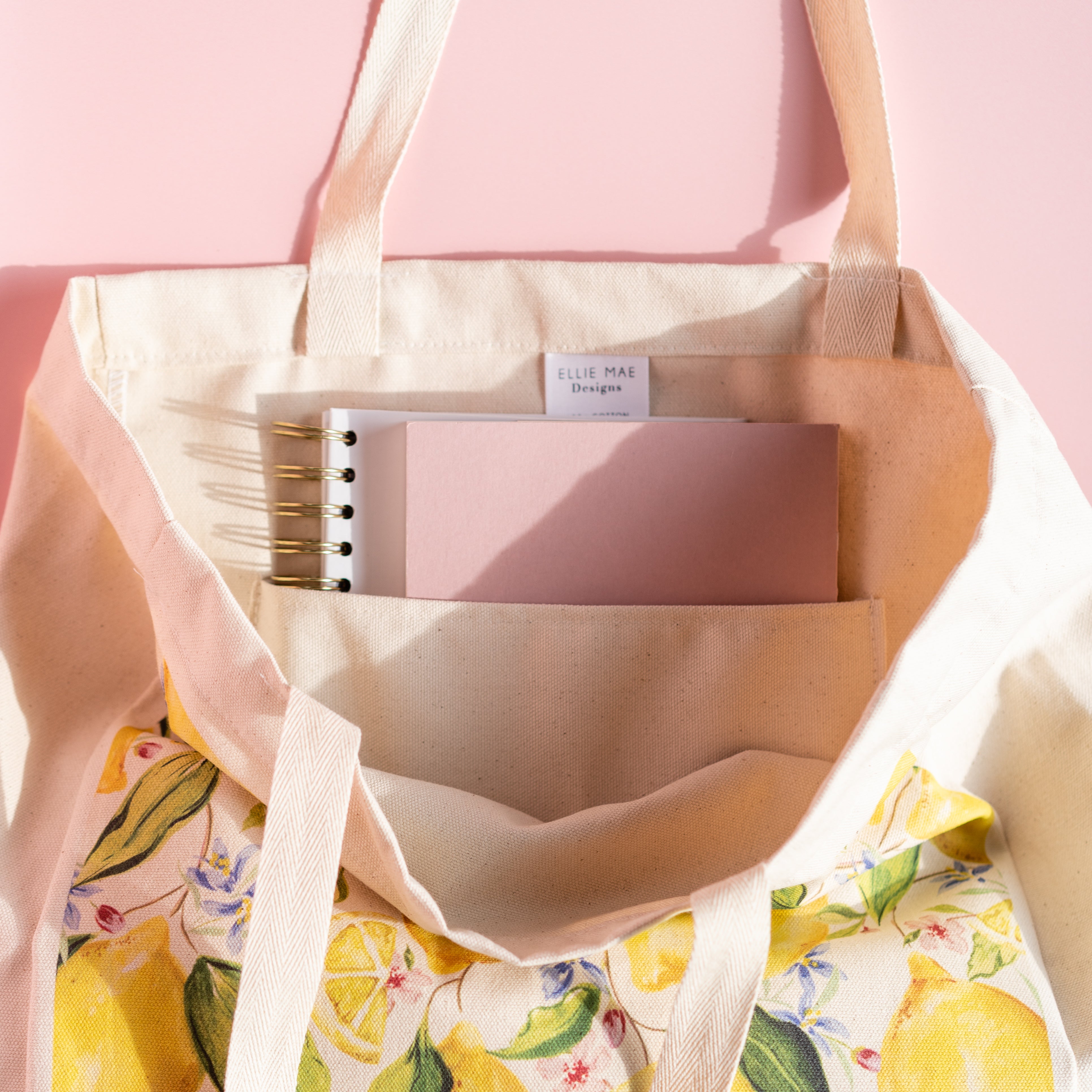 Citrus Limon Tote Bag Ellie Mae Designs – elliemaedesigns.co.uk