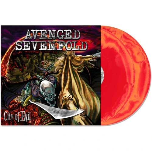 Avenged Sevenfold City of Evil Indie Exclusive 2LP (Orange & Red