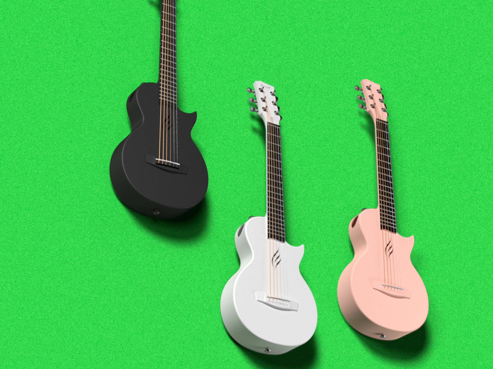 Nova Go Mini: Durable, Light, Carbon Fiber Travel Guitar