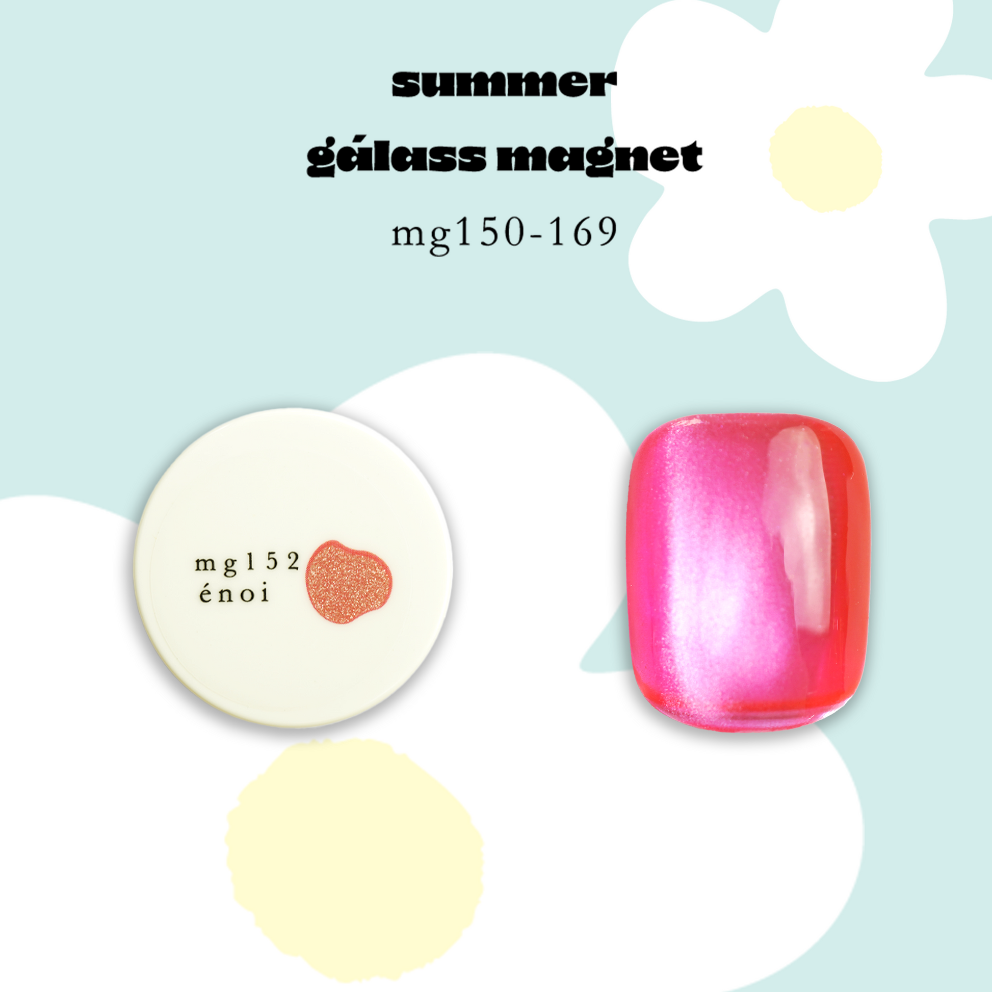 summer gálass magnet – énoi
