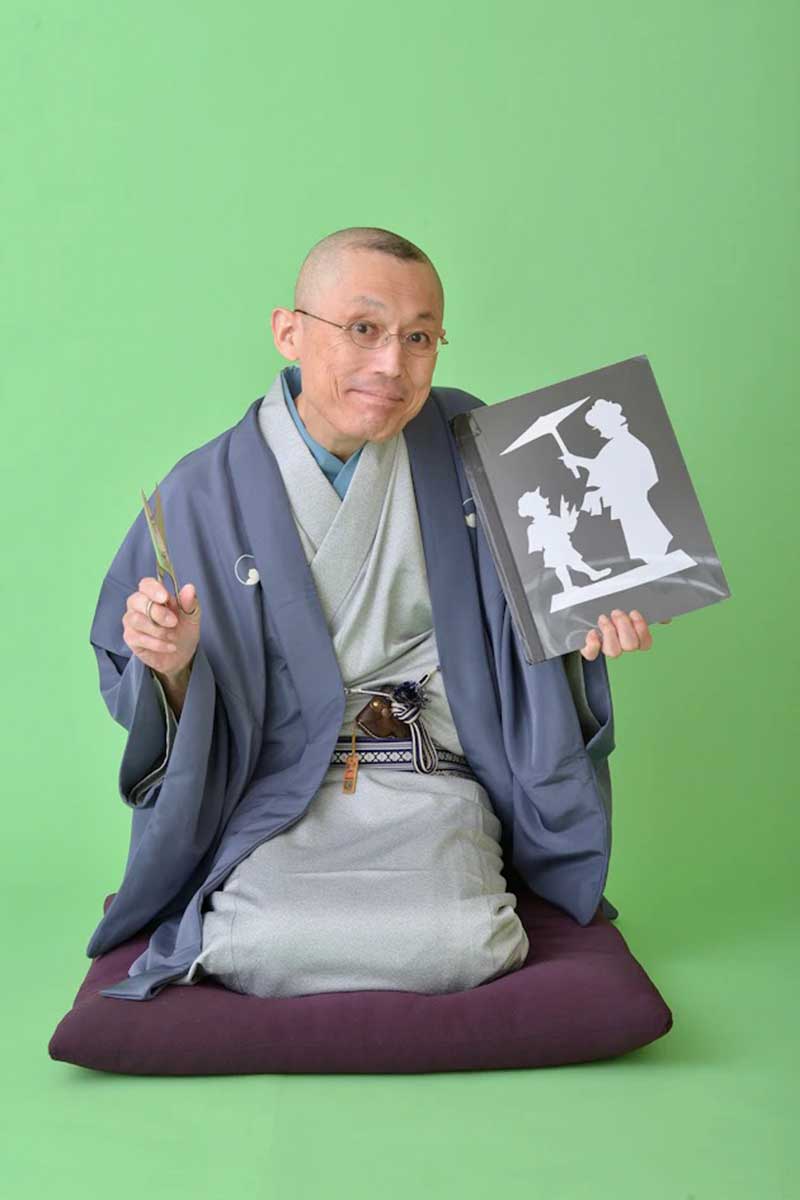 紙切り・林家二楽さん、尿管がんのため死去 58歳 三代目・正楽さん逝去