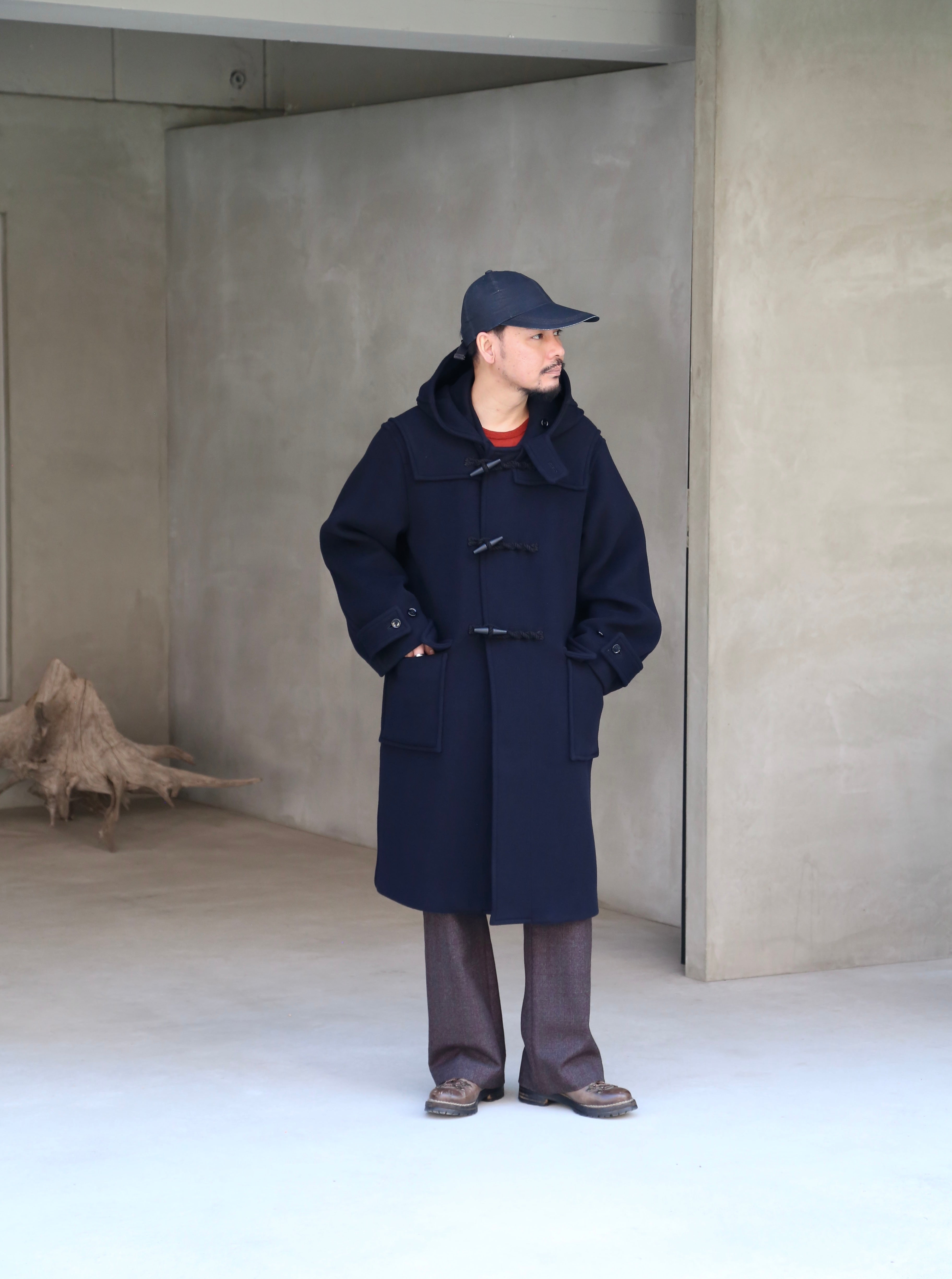 blurhmsROOTSTOCK】Wool Felton Duffle Coat (Mens&Womens) – End on End.