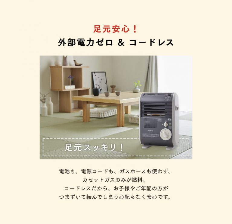 Iwatani/イワタニ カセットガスファンヒーター 風暖 CB-GFH-5【送料