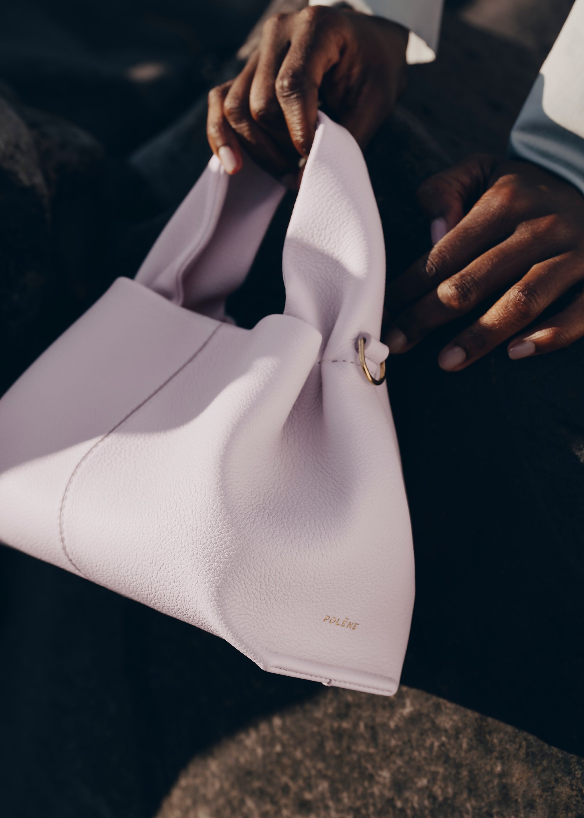 Polène | Bag - Numéro Neuf Mini - Textured Wisteria