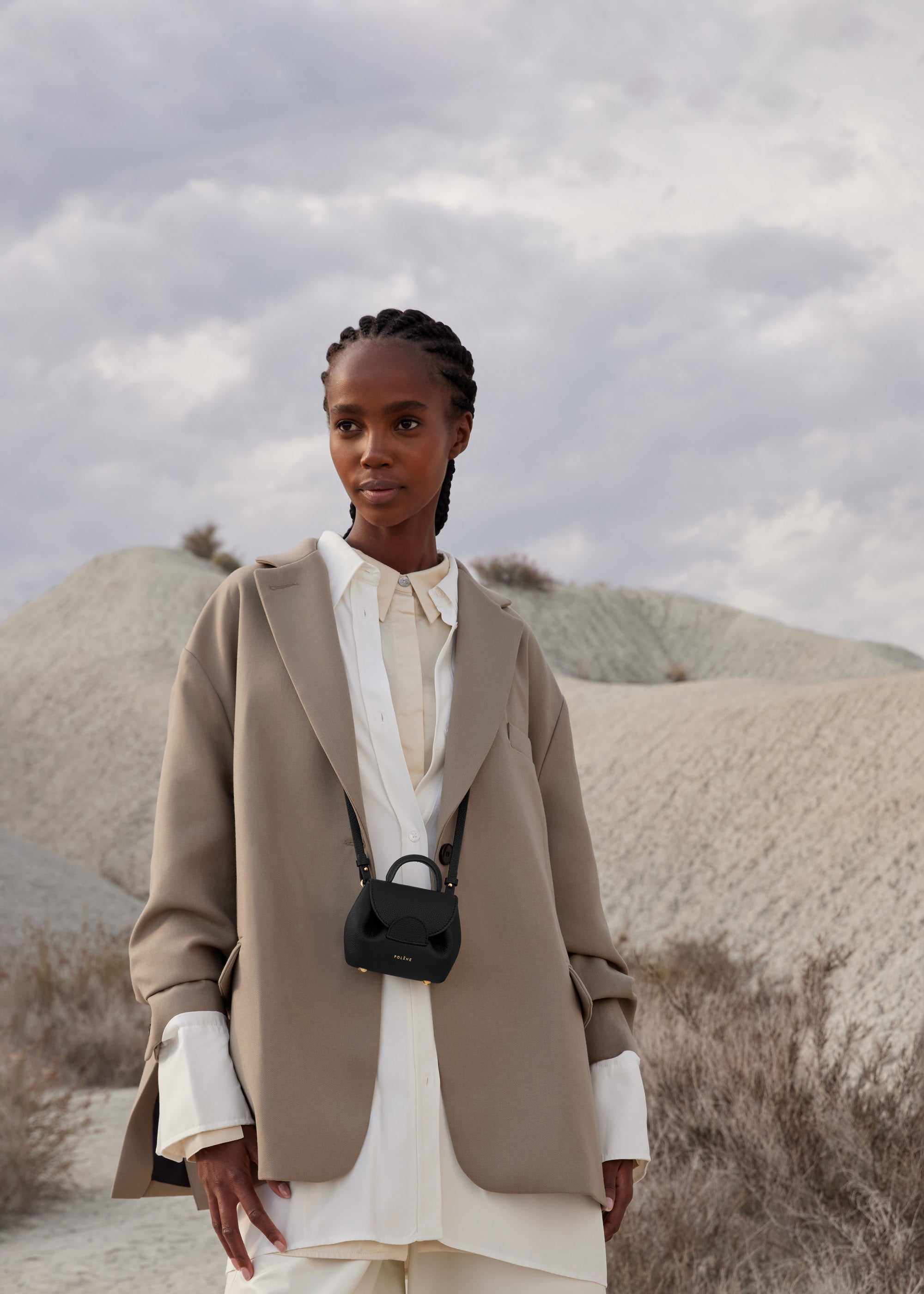 Polène | Bag - Numéro Un Micro - Textured Black