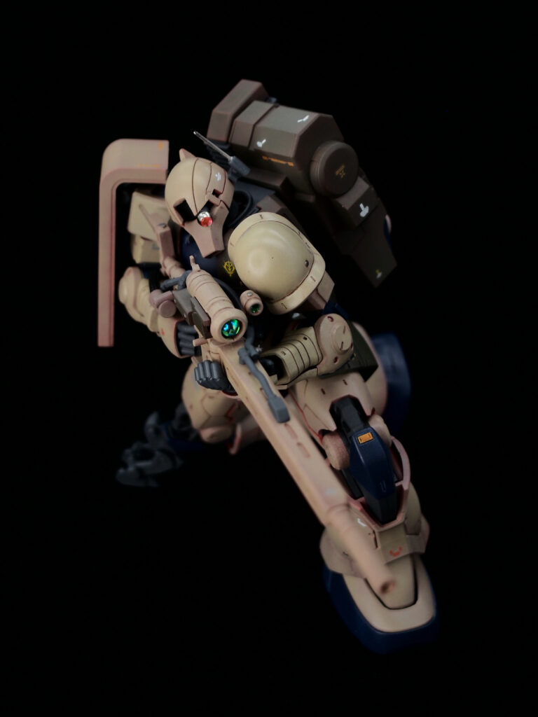 ガンプラ HG ザクスナイパー ミキシング改造のやり方を解説