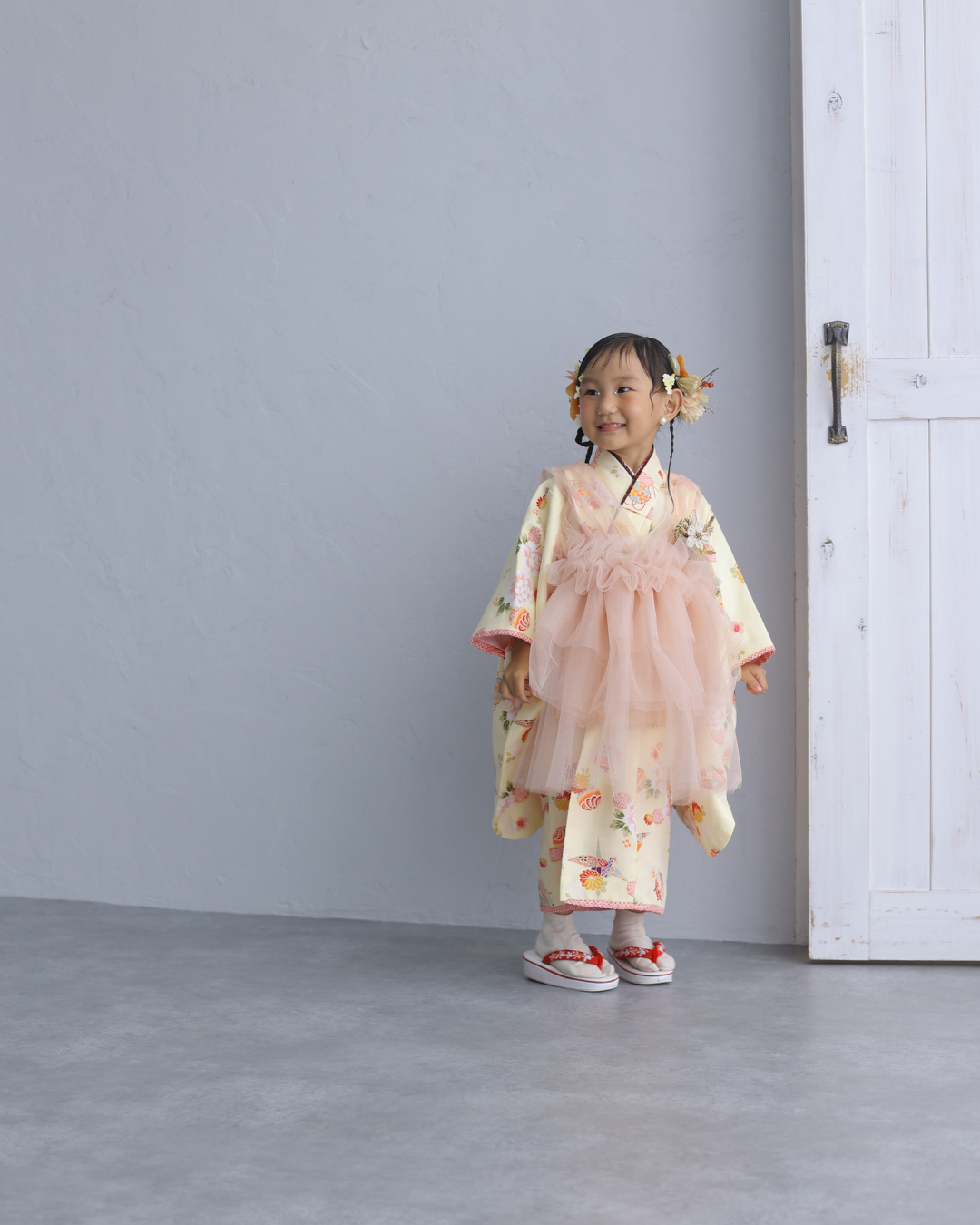 新登場！七五三3歳さん向け《チュール被布》のご紹介 | enlace